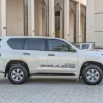 Toyota Prado TX 2.7L Petrol 2023 Model Year White Color Exterior - Thumbnail 6