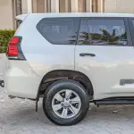 Toyota Prado TX 2.7L Petrol 2023 Model Year White Color Exterior - Thumbnail 8