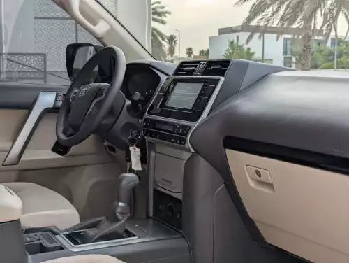Toyota Prado TX 2.7L Petrol 2023 Model Year White Color Exterior