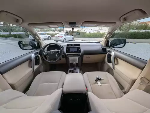 Toyota Prado TX 2.7L Petrol 2023 Model Year White Color Exterior