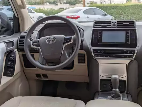 Toyota Prado TX 2.7L Petrol 2023 Model Year White Color Exterior