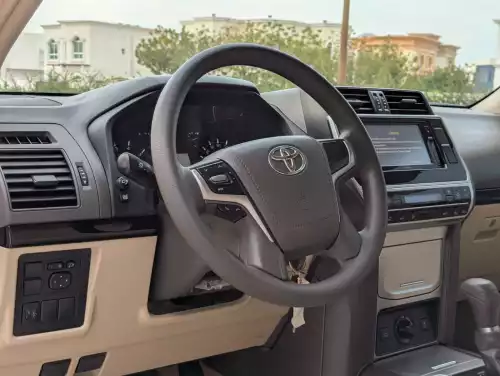 Toyota Prado TX 2.7L Petrol 2023 Model Year White Color Exterior