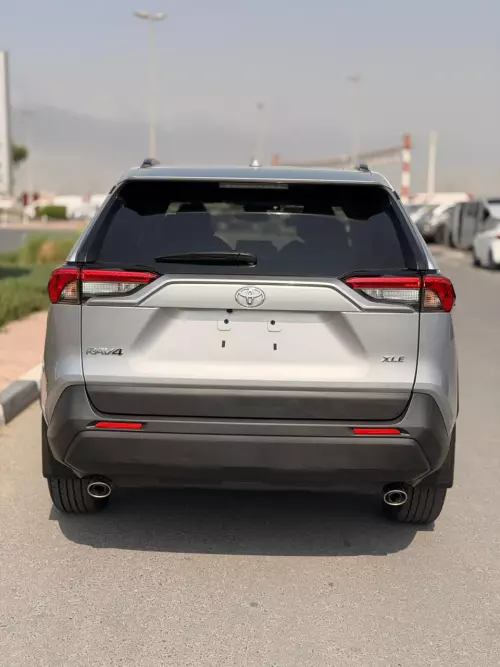 Toyota Rav4 XLE 2.5L Petrol 2025 Model Year Silver Color Exterior