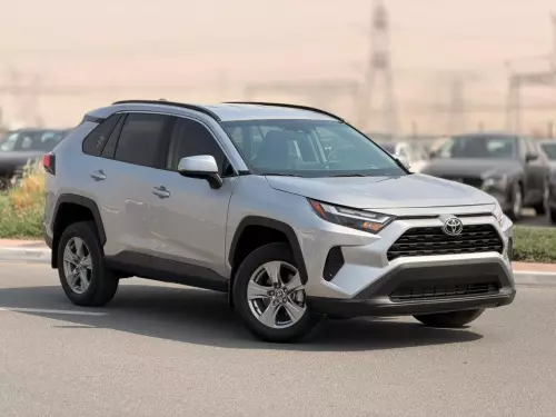 Toyota Rav4 XLE 2.5L Petrol 2025 Model Year Silver Color Exterior