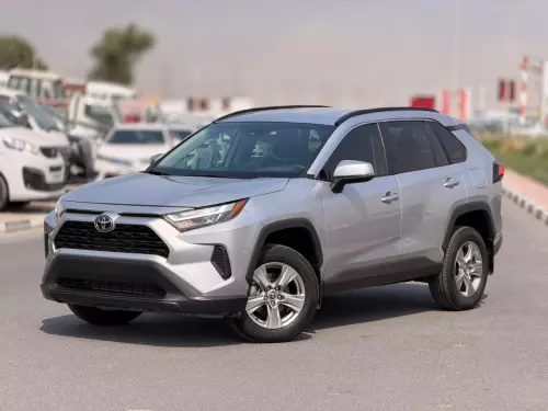 Toyota Rav4 XLE 2.5L Petrol 2025 Model Year Silver Color Exterior