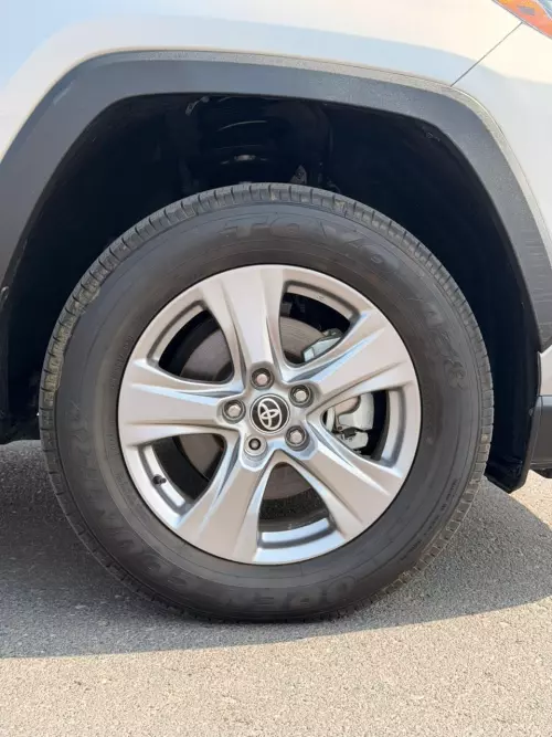 Toyota Rav4 XLE 2.5L Petrol 2025 Model Year Silver Color Exterior