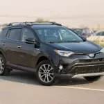 Toyota Rav4 Limited 2.5L Hybrid 2016 Model Year Black Color Exterior - Thumbnail 1