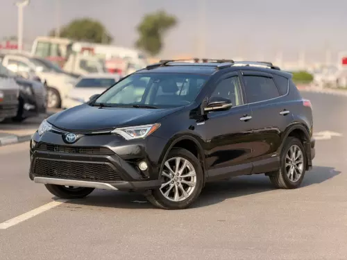Toyota Rav4 Limited 2.5L Hybrid 2016 Model Year Black Color Exterior