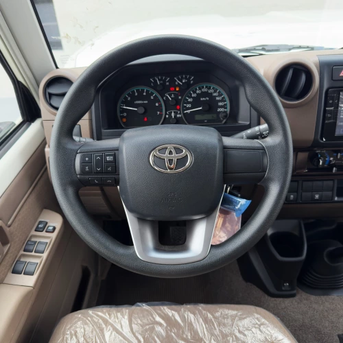 Toyota Land Cruiser LC 76 HardTop 4.0L Petrol 2025 Model Year White Color Exterior