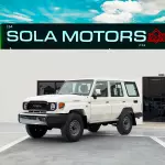 Toyota Land Cruiser LC 76 HardTop 4.0L Petrol 2025 Model Year White Color Exterior - Thumbnail 1