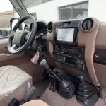 Toyota Land Cruiser LC 76 HardTop 4.0L Petrol 2025 Model Year White Color Exterior - Thumbnail 9