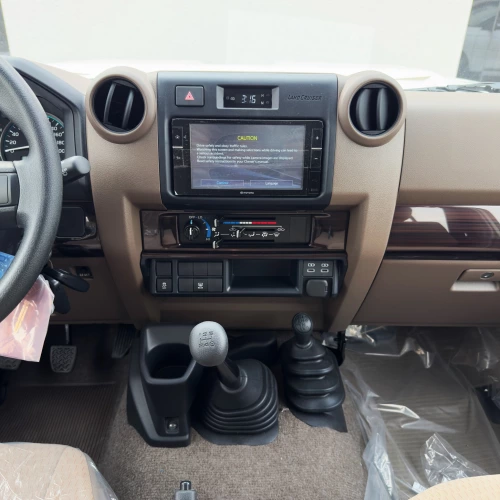 Toyota Land Cruiser LC 76 HardTop 4.0L Petrol 2025 Model Year White Color Exterior