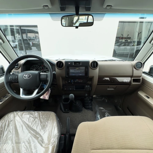 Toyota Land Cruiser LC 76 HardTop 4.0L Petrol 2025 Model Year White Color Exterior
