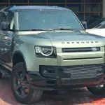 Land Rover Defender X Dynamic HSE 3.0L Petrol V6 2025 Model Year Green Color Exterior - Thumbnail 1