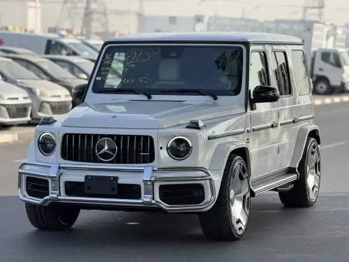 Mercedes-Benz G63 Night Package 4.0L Petrol 2023 Model Year White Color Exterior