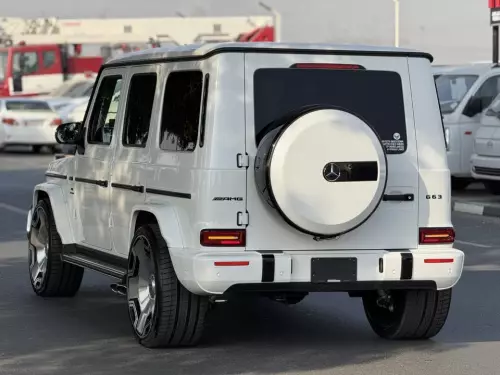 Mercedes-Benz G63 Night Package 4.0L Petrol 2023 Model Year White Color Exterior