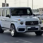 Mercedes-Benz G63 Night Package 4.0L Petrol 2023 Model Year White Color Exterior - Thumbnail 4