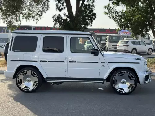 Mercedes-Benz G63 Night Package 4.0L Petrol 2023 Model Year White Color Exterior