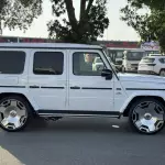 Mercedes-Benz G63 Night Package 4.0L Petrol 2023 Model Year White Color Exterior - Thumbnail 5