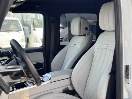 Mercedes-Benz G63 Night Package 4.0L Petrol 2023 Model Year White Color Exterior