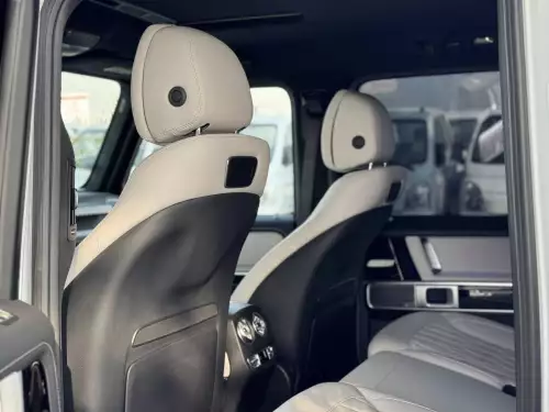 Mercedes-Benz G63 Night Package 4.0L Petrol 2023 Model Year White Color Exterior