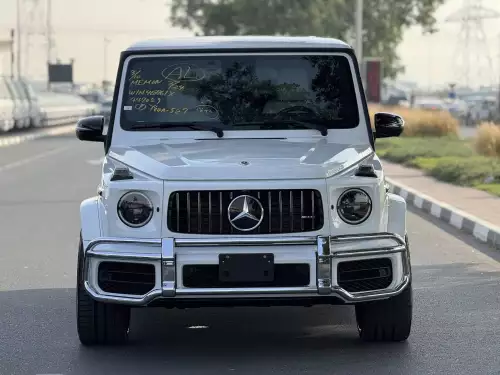 Mercedes-Benz G63 Night Package 4.0L Petrol 2023 Model Year White Color Exterior