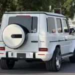 Mercedes-Benz G63 Night Package 4.0L Petrol 2023 Model Year White Color Exterior - Thumbnail 12