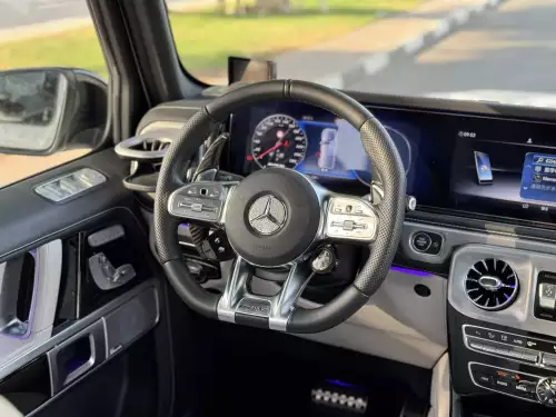 Mercedes-Benz G63 Night Package 4.0L Petrol 2023 Model Year White Color Exterior