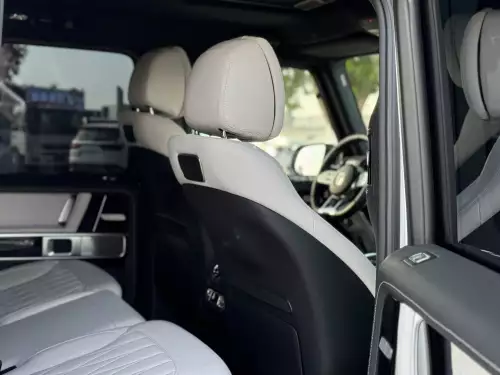 Mercedes-Benz G63 Night Package 4.0L Petrol 2023 Model Year White Color Exterior