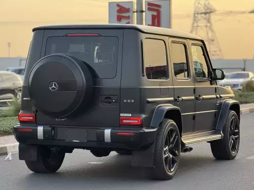 Mercedes-Benz G63 4.0L Petrol 2022 Model Year BLack Color Exterior