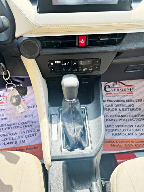 Toyota Yaris Full option 1.5L Petrol 2023 Model Year White Color Exterior