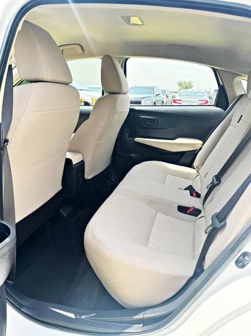 Toyota Yaris Full option 1.5L Petrol 2023 Model Year White Color Exterior