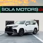 Lexus LX600 F-Sport 3.5L Petrol 2025 Model Year White Color Exterior  - Thumbnail 1