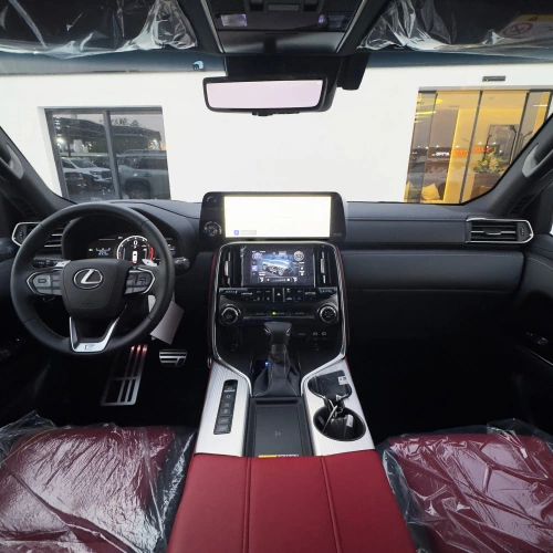Lexus LX600 F-Sport 3.5L Petrol 2025 Model Year White Color Exterior 