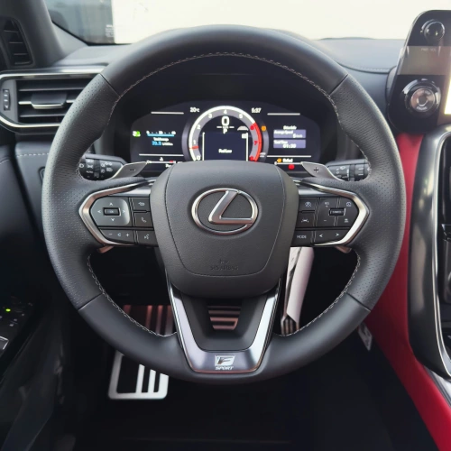 Lexus LX600 F-Sport 3.5L Petrol 2025 Model Year White Color Exterior 