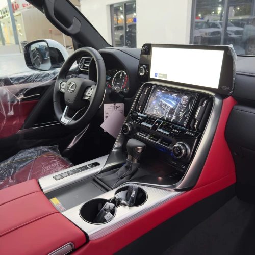 Lexus LX600 F-Sport 3.5L Petrol 2025 Model Year White Color Exterior 