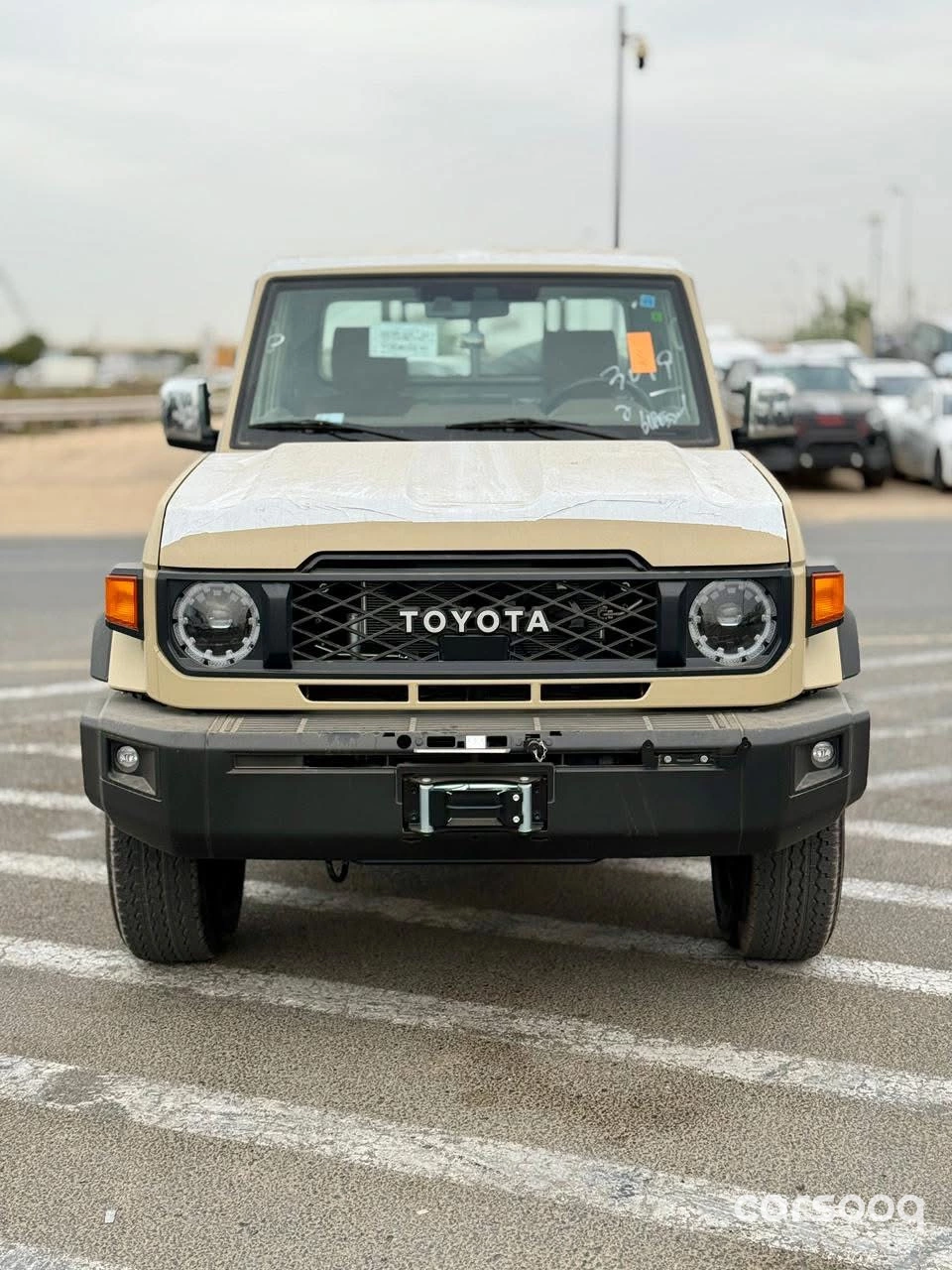 New 2026 Toyota Land Cruiser LC79 4.0L Petrol AT - Beige Exterior