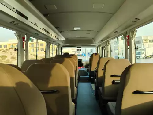 2025 Toyota Coaster High-Roof 23-Seater (2-Point Seatbelts) 4.0L 4-Cyl Turbo Diesel M/T RWD Export Only