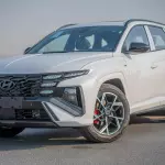 Hyundai Tucson N line 2025 1.5L Turbo Petrol 2025 Model Year White Color Exterior - Thumbnail 1