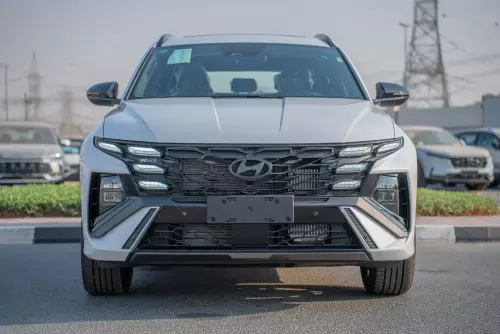 Hyundai Tucson N line 2025 1.5L Turbo Petrol 2025 Model Year White Color Exterior