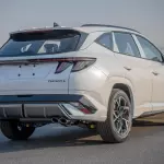 Hyundai Tucson N line 2025 1.5L Turbo Petrol 2025 Model Year White Color Exterior - Thumbnail 4