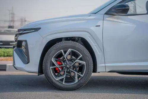 Hyundai Tucson N line 2025 1.5L Turbo Petrol 2025 Model Year White Color Exterior