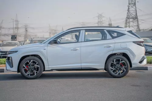 Hyundai Tucson N line 2025 1.5L Turbo Petrol 2025 Model Year White Color Exterior