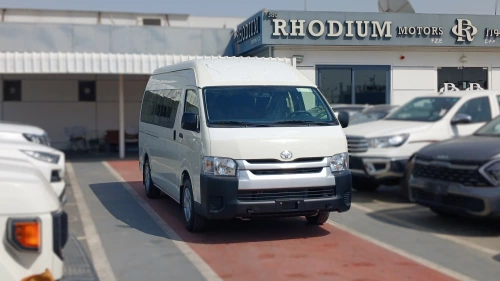 Toyota Hiace Passenger 2.5L Diesel 2025 Model Year White Color Exterior 