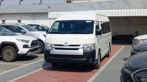 Toyota Hiace Passenger 2.5L Diesel 2025 Model Year White Color Exterior 