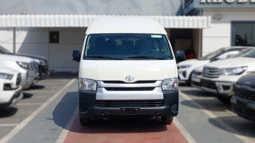 Toyota Hiace Passenger 2.5L Diesel 2025 Model Year White Color Exterior 