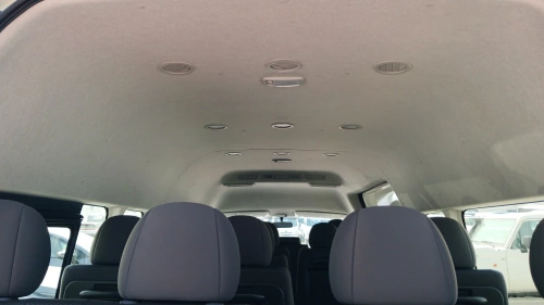 Toyota Hiace Passenger 2.5L Diesel 2025 Model Year White Color Exterior 