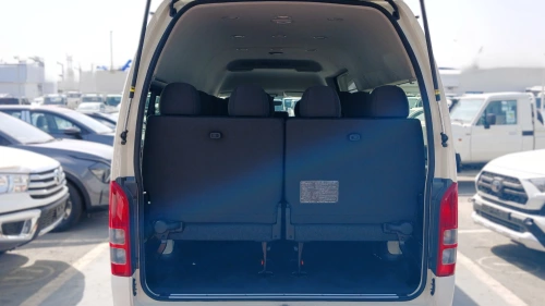 Toyota Hiace Passenger 2.5L Diesel 2025 Model Year White Color Exterior 