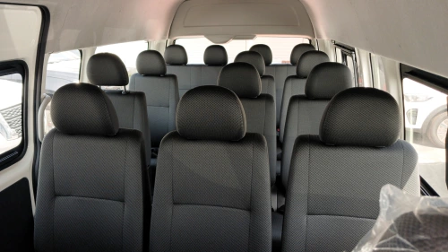 Toyota Hiace Passenger 2.5L Diesel 2025 Model Year White Color Exterior 
