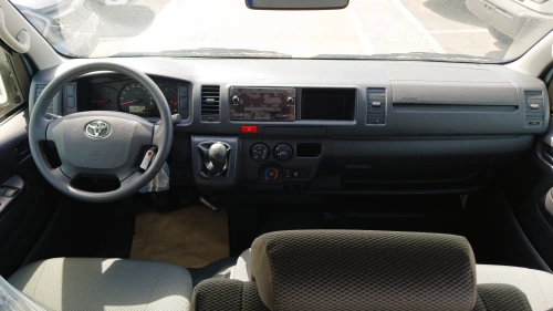 Toyota Hiace Passenger 2.5L Diesel 2025 Model Year White Color Exterior 